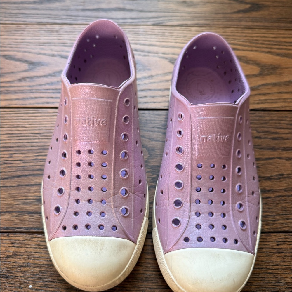 Native Girls Purple Jefferson Slip-On Shoes